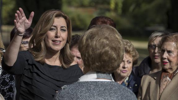 Susana Díaz viaja a Bruselas con una agenda de marcado perfil político