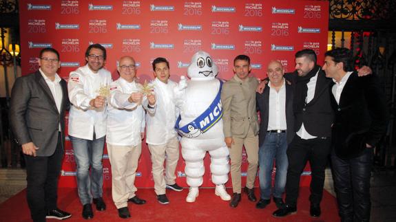 Todos pendientes de Michelin