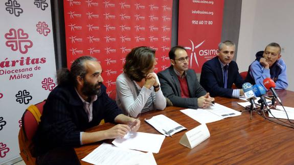 El número de personas sin hogar atendidas en Málaga disminuye un 11%