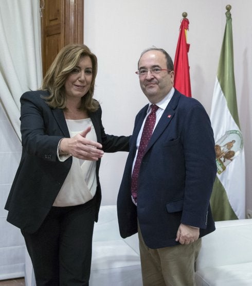 Miquel Iceta: «Susana Díaz tiene una gran voluntad de unir» en el PSOE
