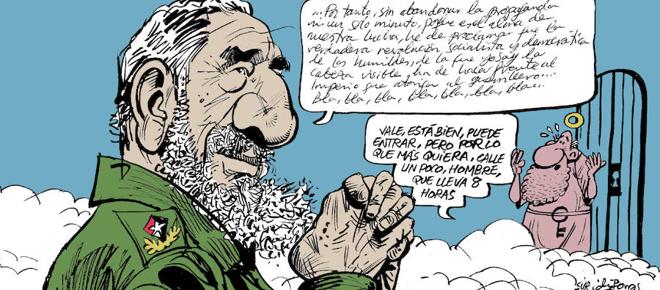 La muerte de Fidel Castro, por Idígoras