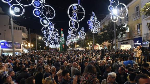 Cientos de personas se quedan ‘congeladas’ en Torremolinos