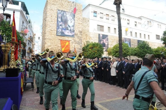 El Nazareno de Marbella ensalza a La Legión