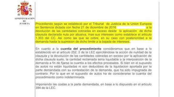 El Gobierno articula un código voluntario para tramitar las devoluciones de las cláusulas suelo