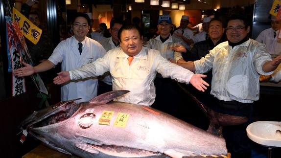 605.000 euros por un atún