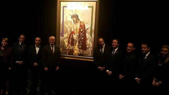 El Cristo de la Humildad centra el esperado cartel de Berzosa para la Semana Santa de Málaga