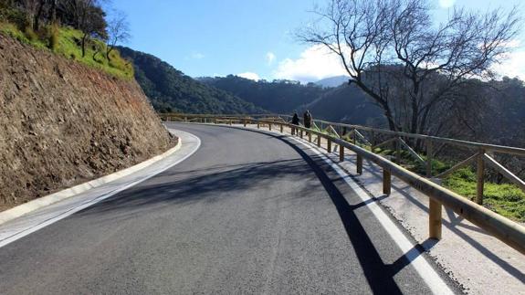 Abre la carretera que une Genalguacil con la Costa tras 40 años de reivindicaciones