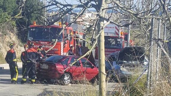 Dos muertos y dos heridos en un accidente de tráfico en Estepona