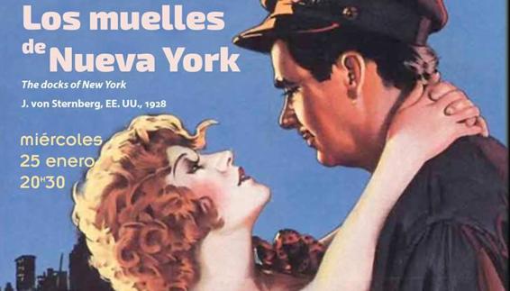 La primera proyección del año del Cineclub del 27 trae 'Los muelles de Nueva York'