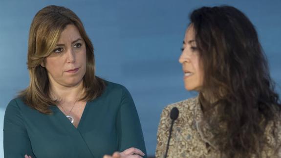 Susana Díaz retoma las visitas a los alcaldes de capitales para acallar las críticas de la oposición