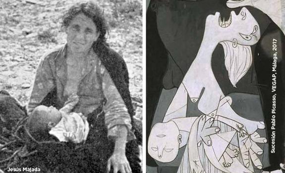 «Picasso piensa en la tragedia de Málaga cuando pinta el 'Guernica'»