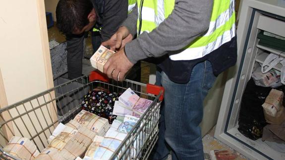 La Policía localiza más de 100 millones de euros en manos de delincuentes en un año