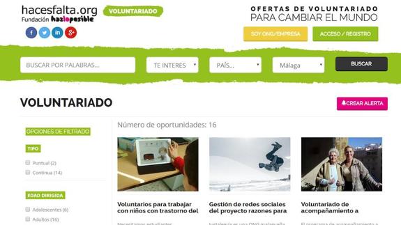 ¿Tienes unas horas libres? Estas ONG necesitan voluntarios en Málaga