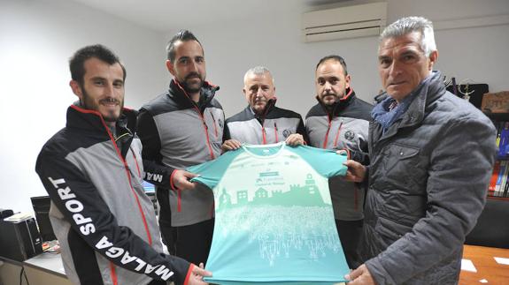 Una 'familia' al frente de la Media Maratón