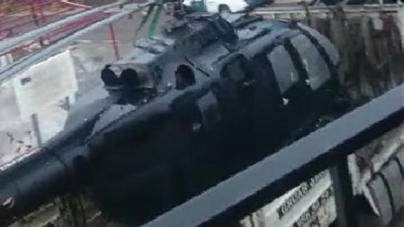 La Guardia Civil halla en Faraján un helicóptero abandonado