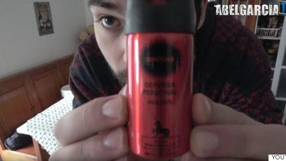 El youtuber malagueño que rocía gas pimienta a un pizzero: la nueva polémica