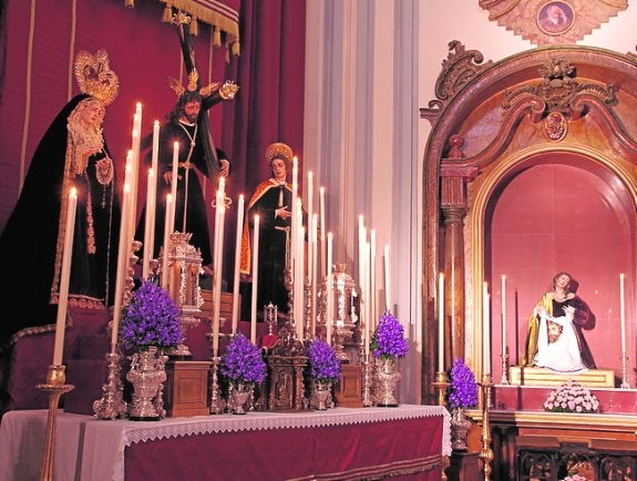 Salutación inicia el quinario al Nazareno en la iglesia de San Felipe