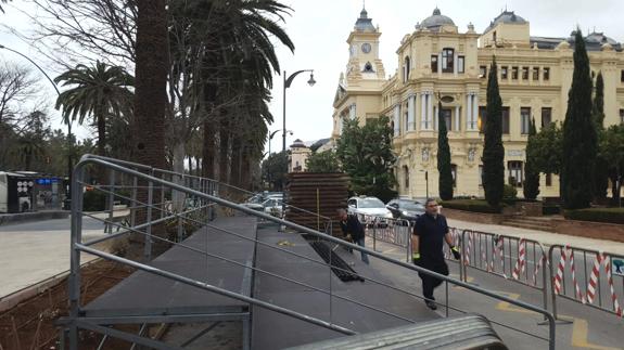 Málaga se prepara para la cumbre hispano francesa del lunes