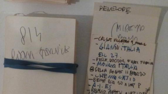 La exposición de Bigas Luna incluye una nota con el teléfono de Penélope Cruz