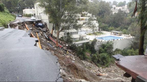 El Gobierno paga 24 millones por los daños del temporal de diciembre en Málaga