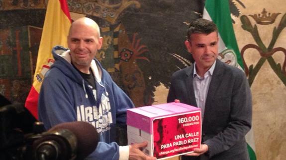 Marbella se compromete a que Pablo Ráez dé nombre a un espacio público en la ciudad