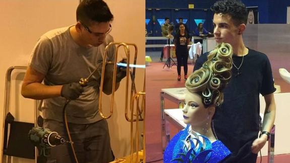 Dos estudiantes malagueños, oro y plata en la olimpiada nacional de FP