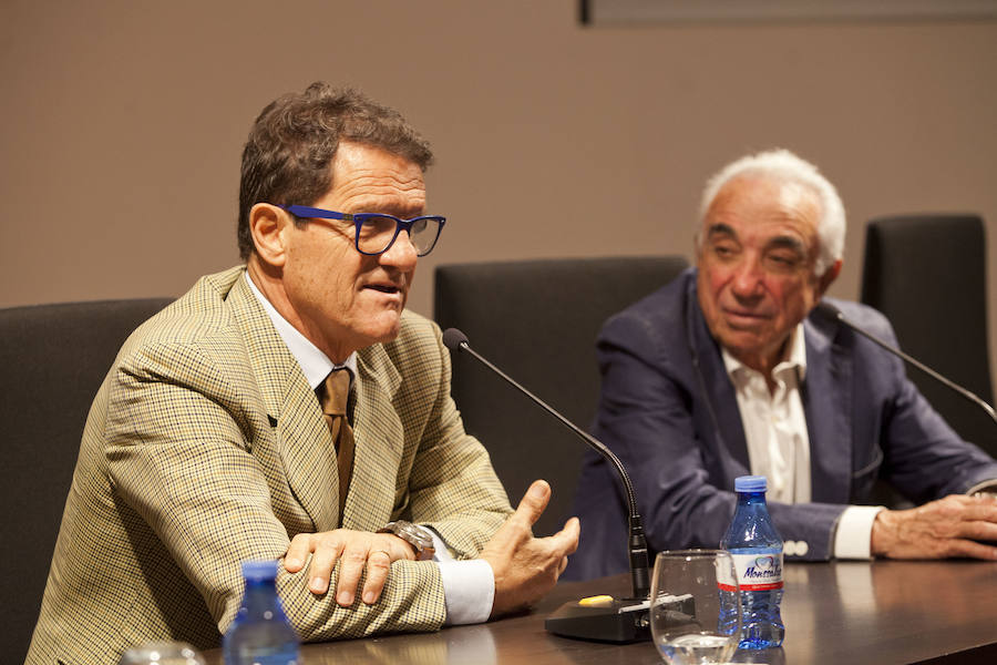 Fabio Capello: «En mi casa no se habla de fútbol»