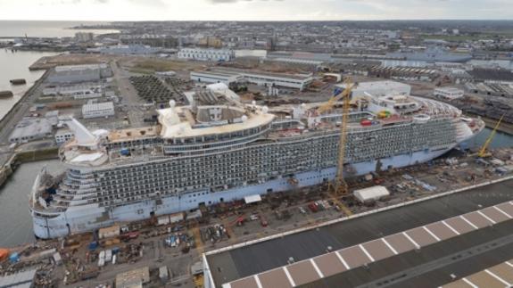 El nuevo crucero de Royal Caribbean hará escala en Málaga