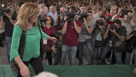 Susana Díaz presentará su candidatura a las primarias para liderar el PSOE el 26 de marzo