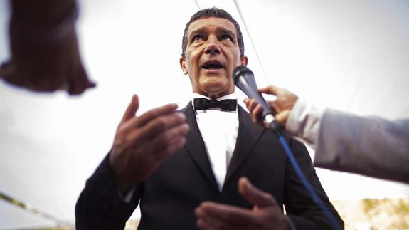 Antonio Banderas se pone a punto para recoger la Biznaga de Oro honorífica