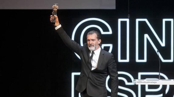 Banderas: «En mi corazón está Málaga»