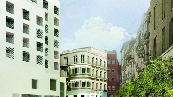 La empresa del hotel de Moneo propone pagar parte de su deuda con un edificio