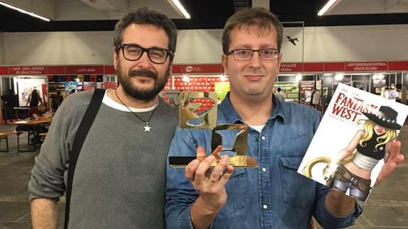 'Fantasy West', un cómic con sello malagueño, triunfa en el Salón Internacional de Barcelona