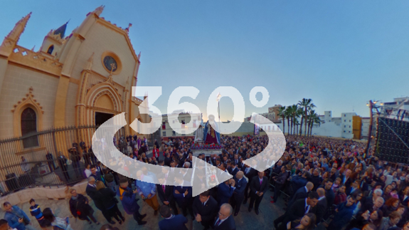 Fotos y vídeos 360º de la Semana Santa de Málaga 2017