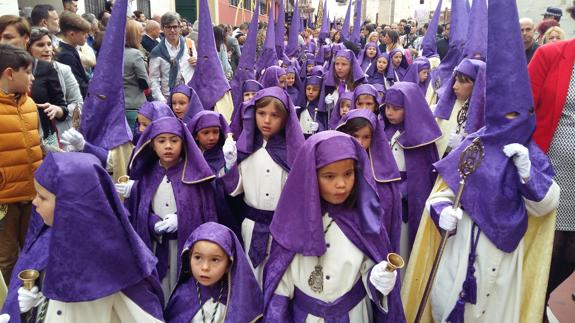 Vídeo: La Pollinica de Málaga, en procesión