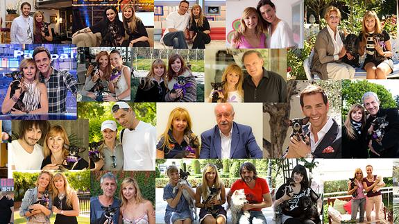 Carmen Thyssen, Los del Río, Maribel Verdú o Dani Mateo, entre los famosos que apoyan el Perrotón de Marbella