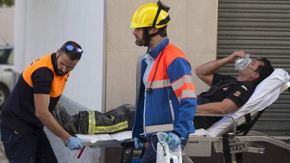 Carta indignada a De la Torre del bombero hospitalizado tras el rescate en Ciudad Jardín