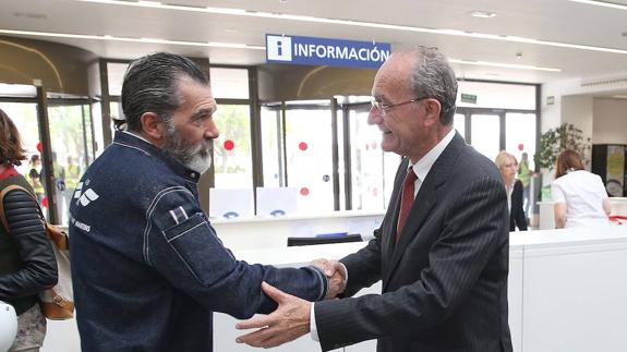 Antonio Banderas: «Tenemos un proyecto que puede enamorar a los malagueños»