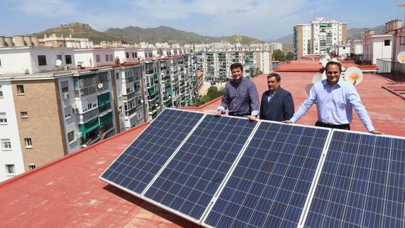 Una comunidad de vecinos que se autoabastece de electricidad en Málaga