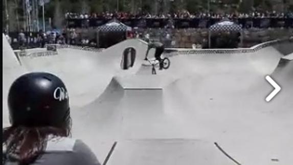 Espectáculo y una alegría malagueña en la Vans BMX Pro Cup