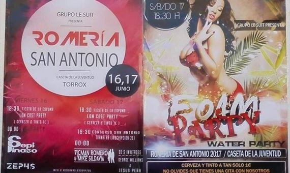 Torrox ordena retirar un cartel por contenido sexista y fomentar el consumo de alcohol