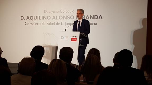 Aquilino Alonso, sobre el tercer hospital: "Cuando se hace un proyecto es para poder financiarlo después"