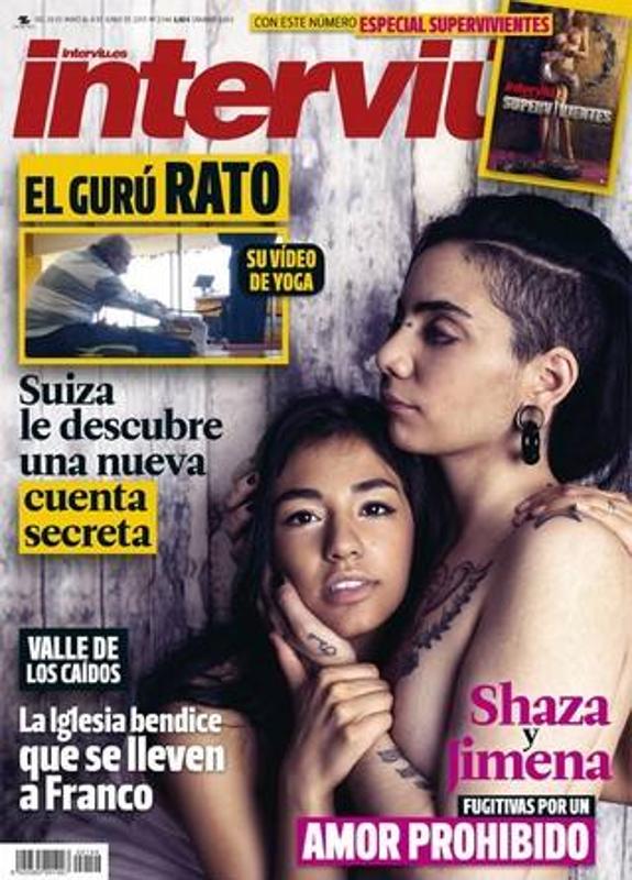 Jimena y Shaza, portada de Interviú