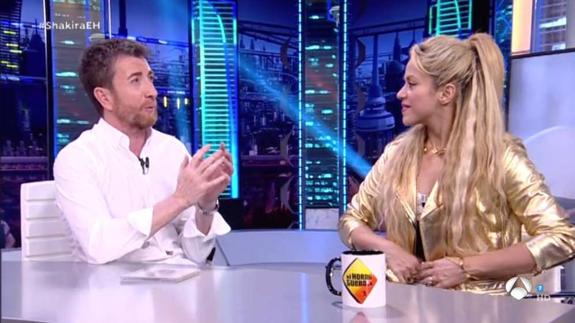 La tensión de Shakira con Pablo Motos en El Hormiguero