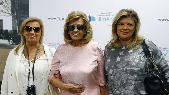 María Teresa Campos recupera la visión