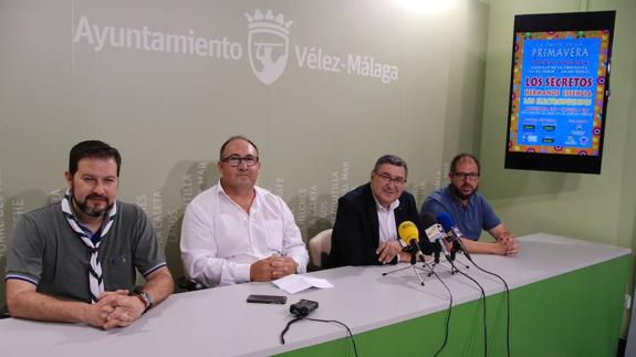 El mítico grupo pop de los 80 Los Secretos actuará en el recinto de la Fortaleza