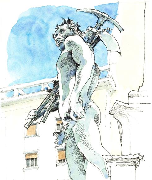 Málaga a trazos: El extraño dúo