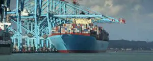 El tráfico de las mercancías en el puerto algecireño ascendió por debajo de la media