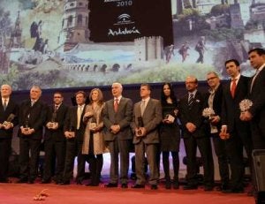 Entrega de los Premios Andalucía de Turismo 2010