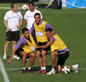 El Málaga se encomienda a Baptista